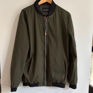 Men's Khaki Bomber Jacket